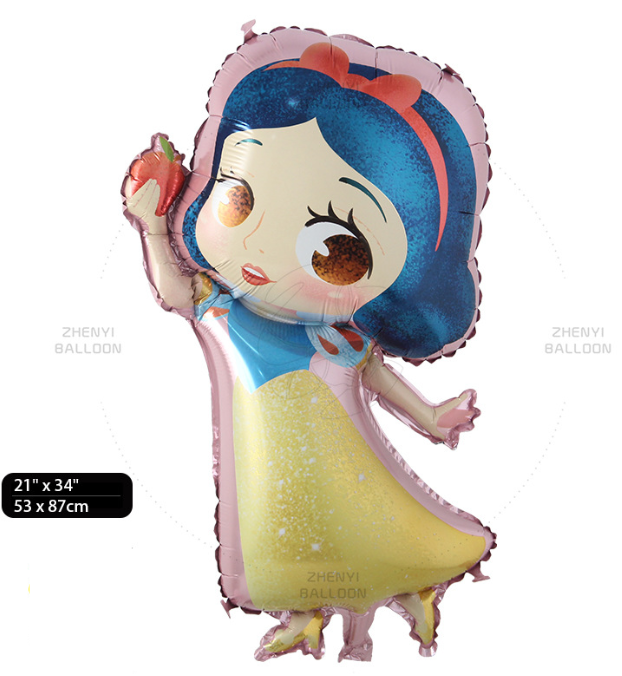 ลูกโป่งฟอยการ์ตูนสโนว์ไวท์ / Snow white Foil Balloon