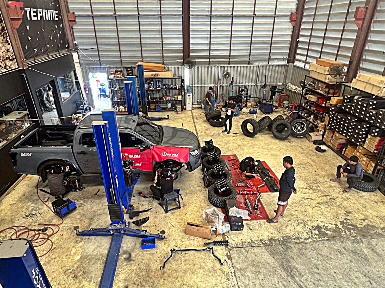 #D_MAX_จองคิวมาจากสมุทรสาคร ทำทรงเมกกาที่ STEP9