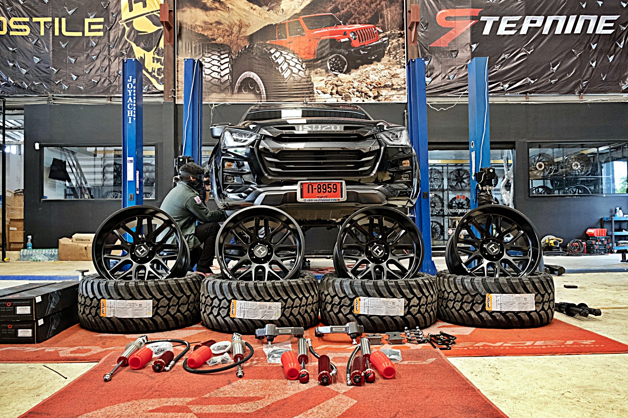 ล้อแท้ HOSTILE H120 ขอบ22 ใส่ D-MAX