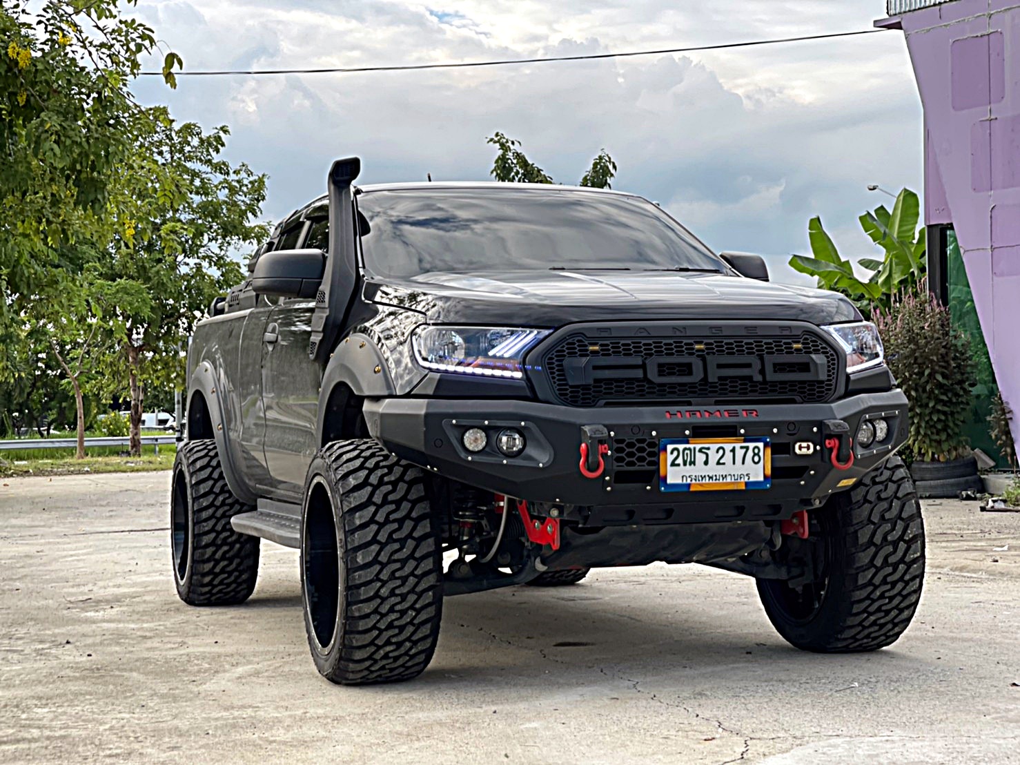 FORD RANGER จัดทรงเมกา ขอบ22 ที่ STEP9