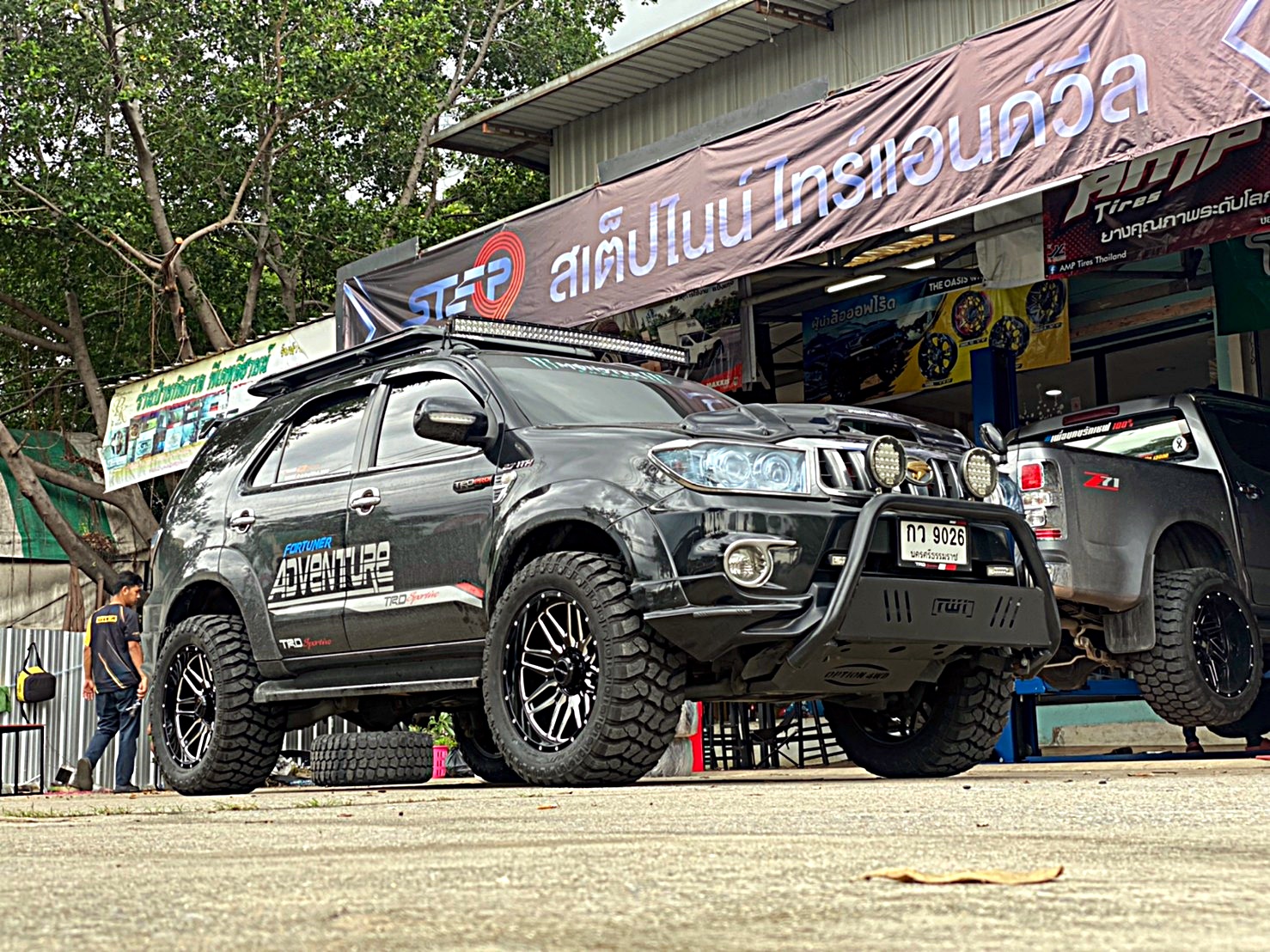 FORTUNER จัดทรงเมกาที่ STEP9