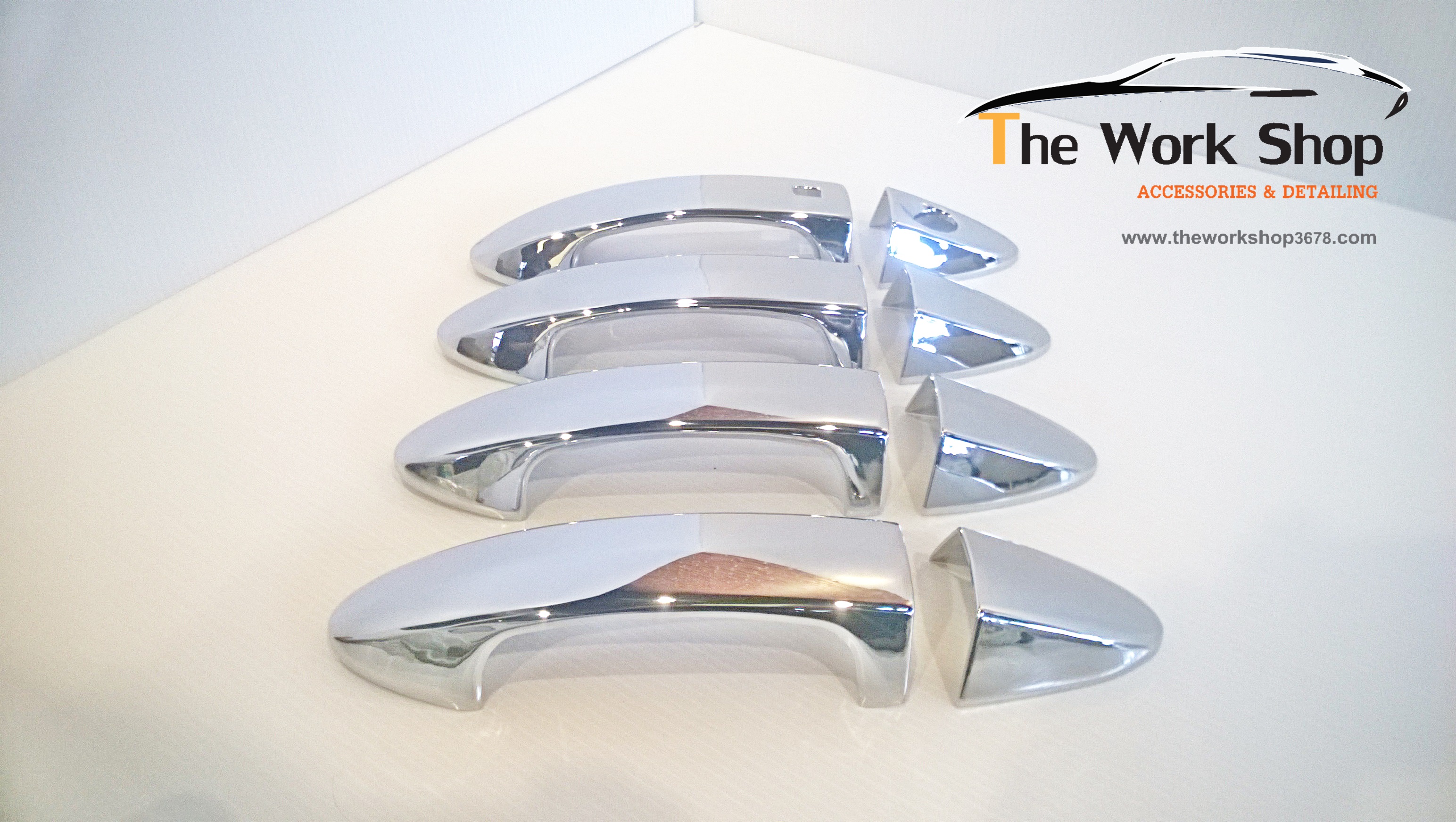 Chrome Door Handle for Ecosport - โครมเมี่ยมครอบมือจับประตู