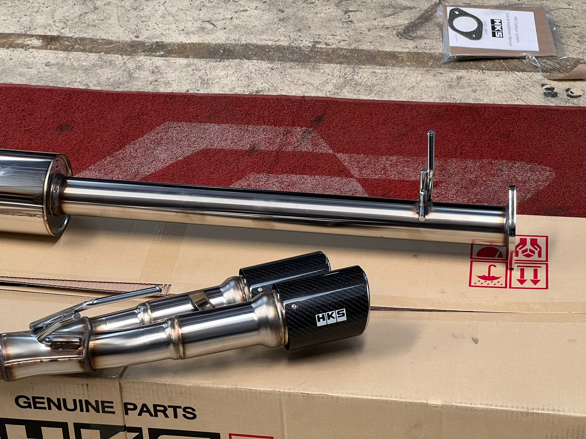 ท่อHKS ญี่ปุ่น FORD RANGER NEXTGEN