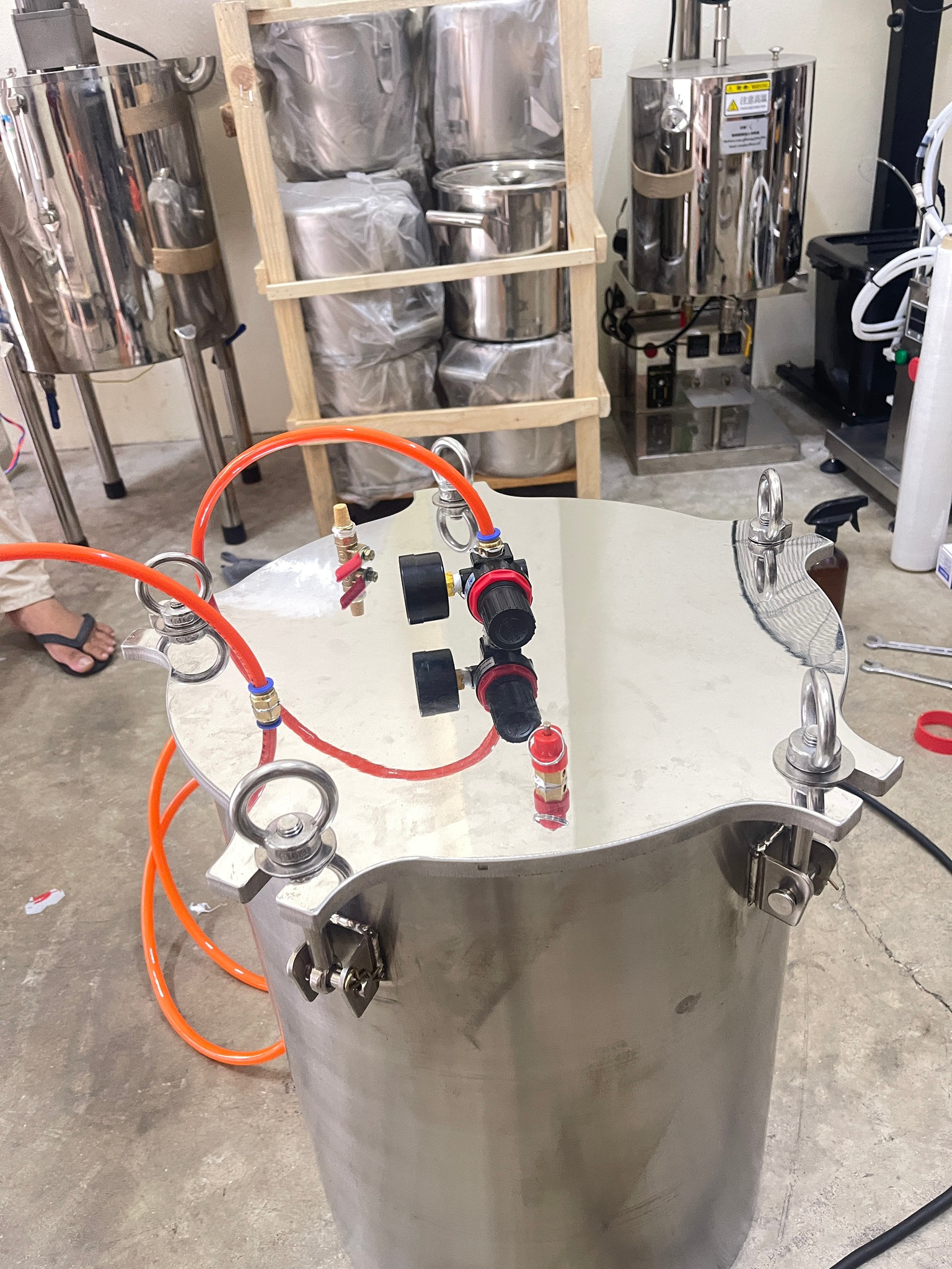 ถังไล่ฟองอากาศ KS01 Vacuum Tank/Pressure Tank