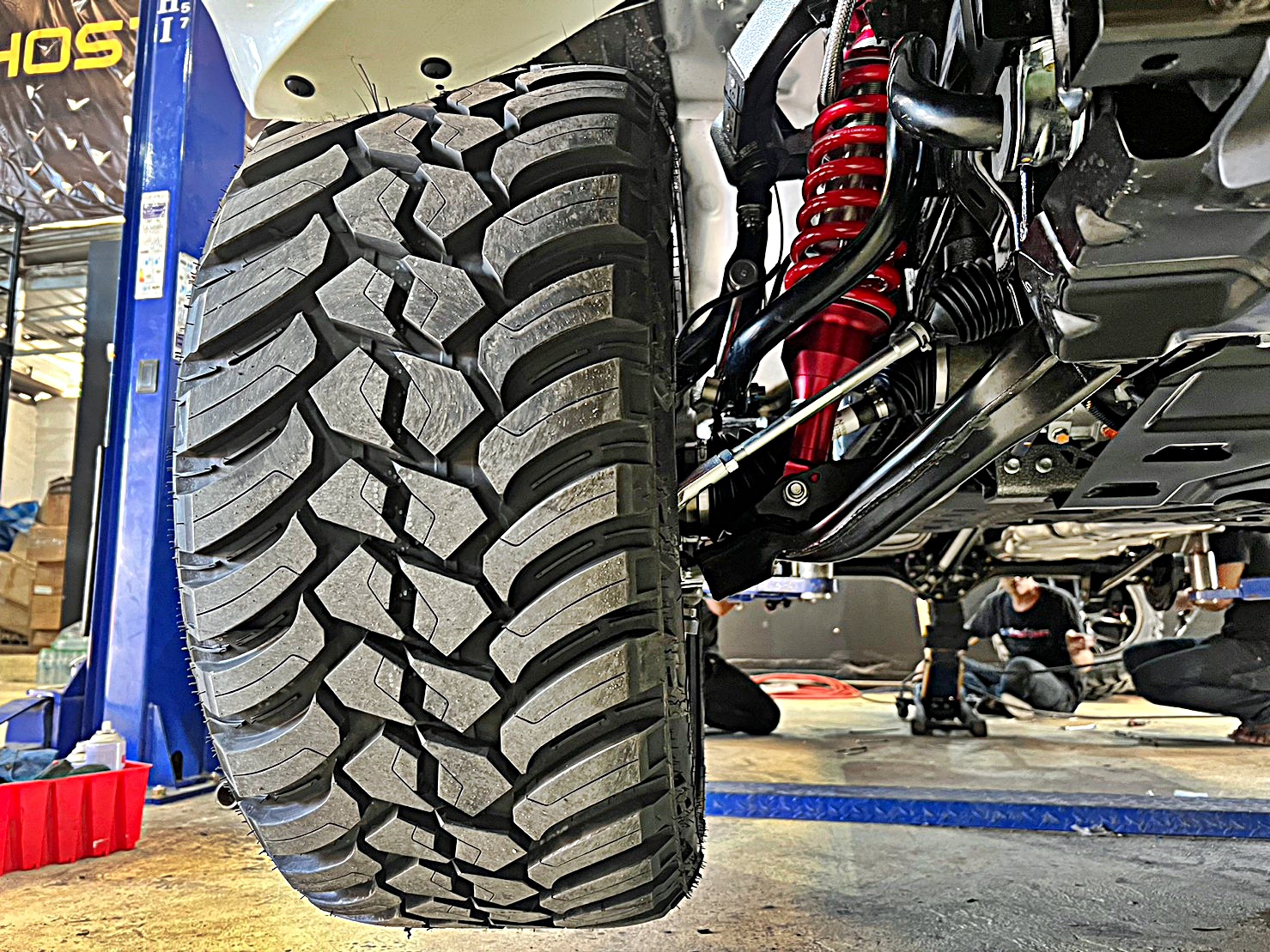 ล้อแท้ HOSTILE H113 ขอบ22 ใส่ MU-X แต่งเมกา