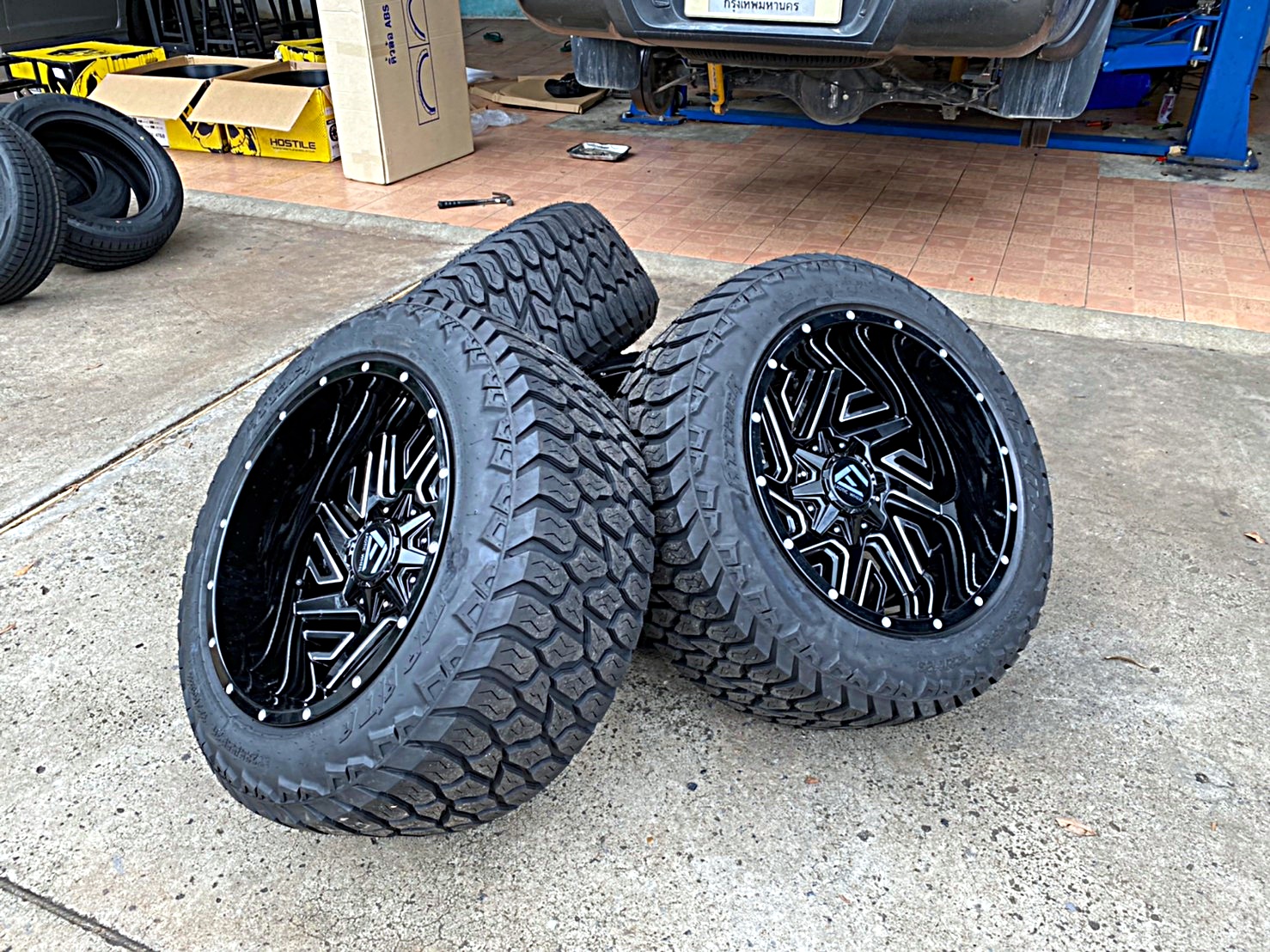 FORD WILDTRAK จัดทรงเมกาที่ STEP9