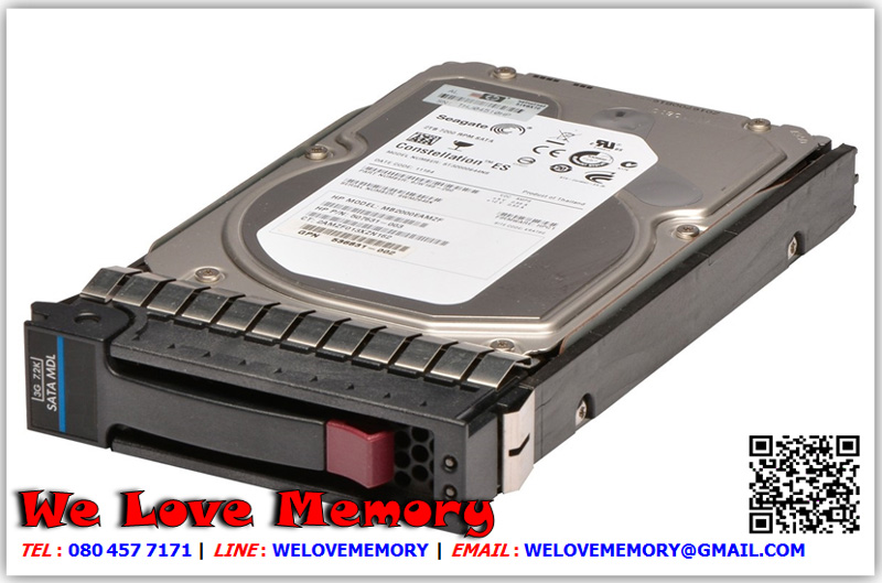 718320-B21 [ขาย จำหน่าย ราคา] HP 4TB 3.5" SATA 7.2K 6Gb/s Quick-Release Midline HDD