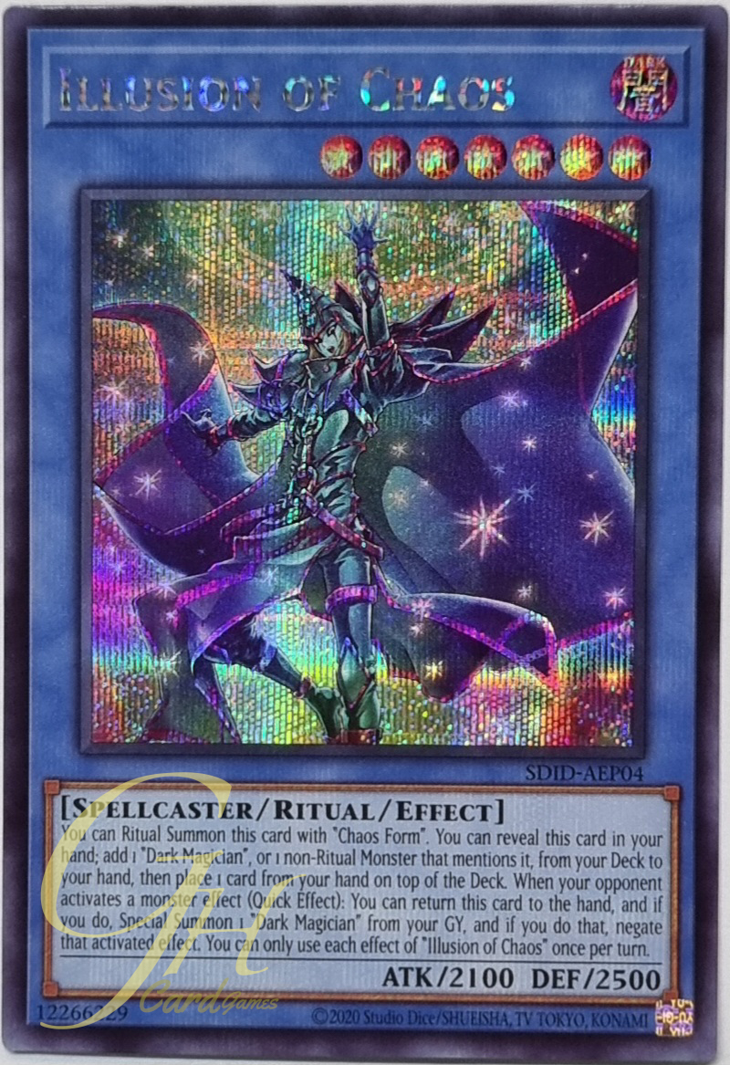 Yugioh [SDID-AEP04] Illusion of Chaos (Secret Rare)