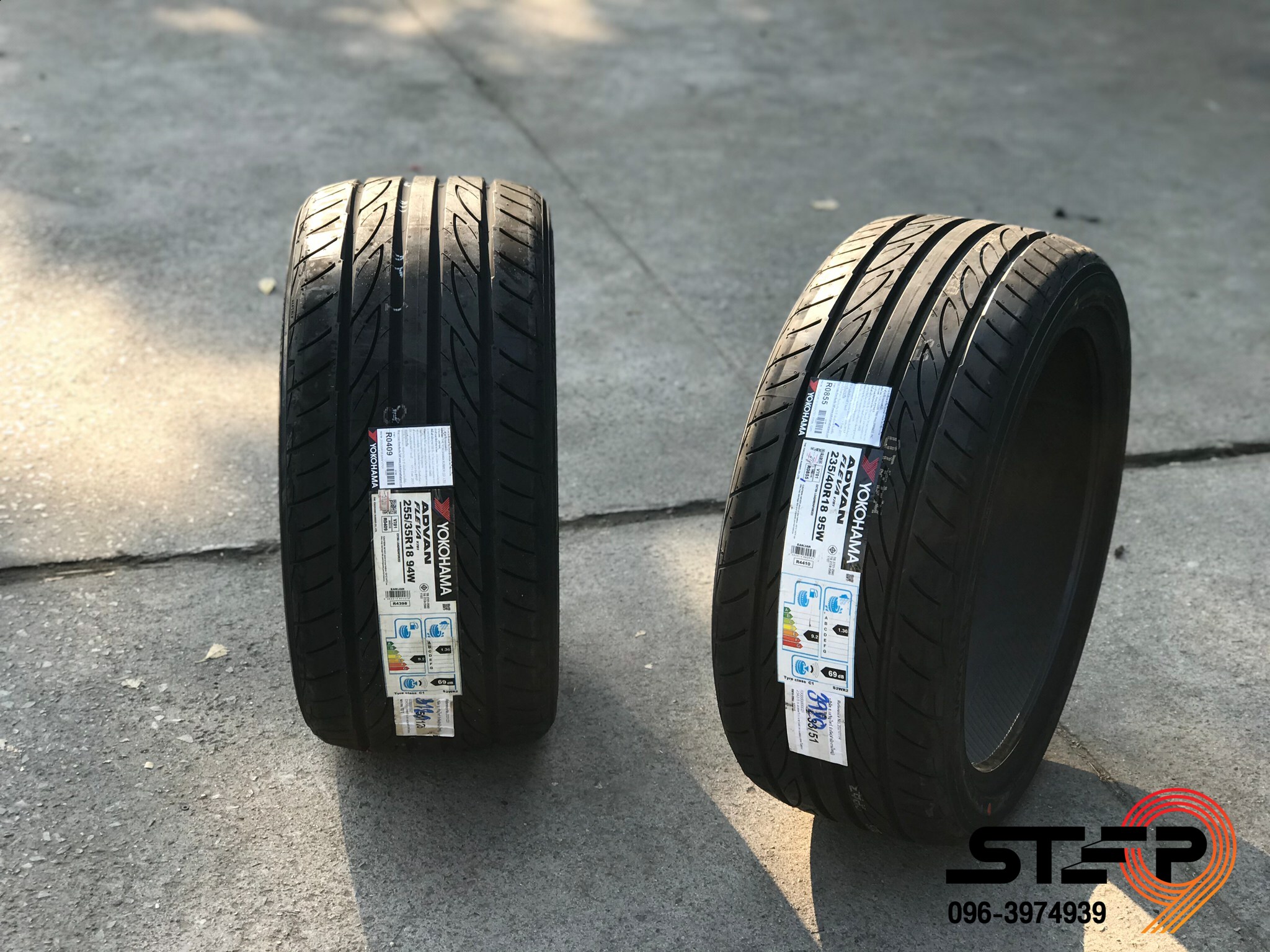 YOKOHAMA ADVAN FLEVA V701 255/35-18 ราคาถูกที่ STEP9