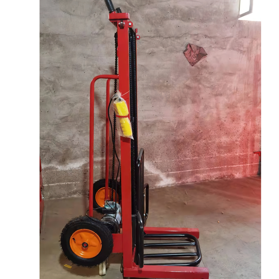 🌈รถเข็นยกของไฟฟ้า เข็นง่ายสะดวก ยกของได้สูงถึง 200 กิโลกรัม ปรับขึ้นลงด้วยระบบไฟฟ้า 1800w Electric Stacker DD1