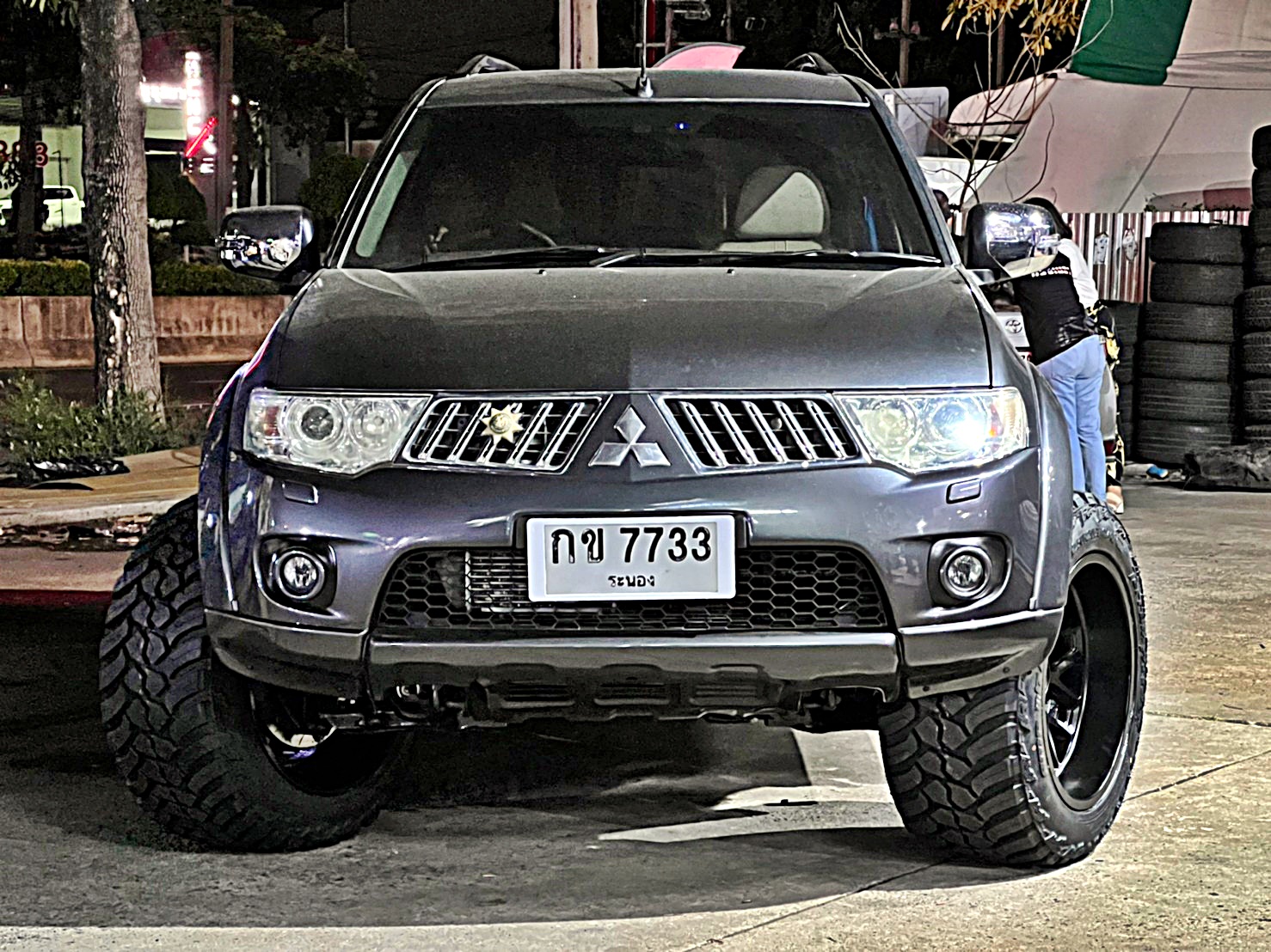 PAJERO_จองคิวจากระนอง ทำทรงเมกาที่ STEP9