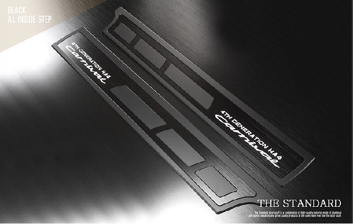 Door scuff plate Carnival 20221 Black