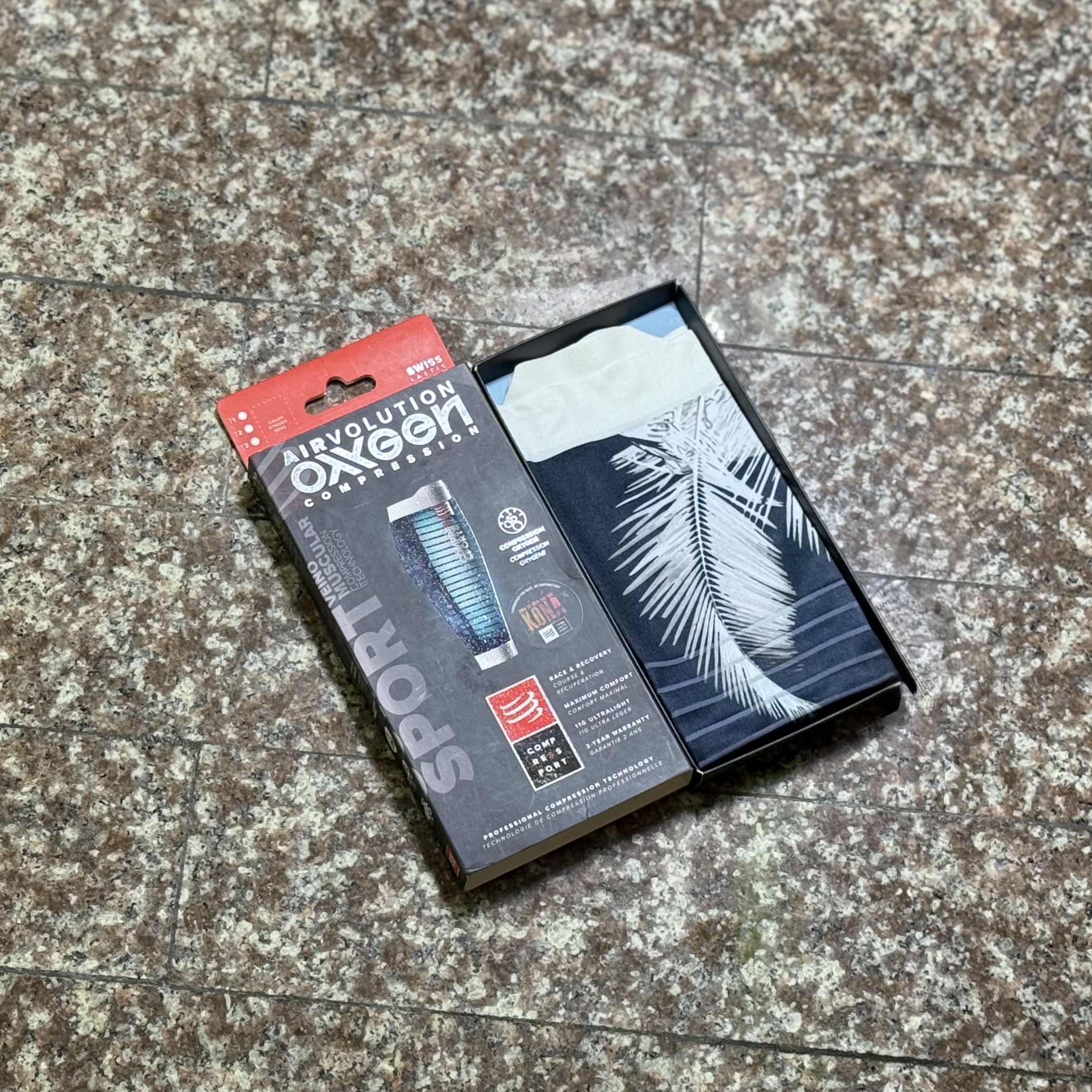 ซัพพอร์ตน่อง Compressport R2 Oxygen Calf Sleeve (T3,T4)