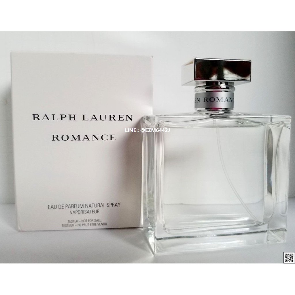 น้ำหอมแท้ RALPH LAUREN ROMANCE FOR WOMEN EAU DE PARFUM SPRAY 100 ML TESTER BOX ของใหม่ กล่องเทสเตอร์ ไม่เคยถูกฉีด