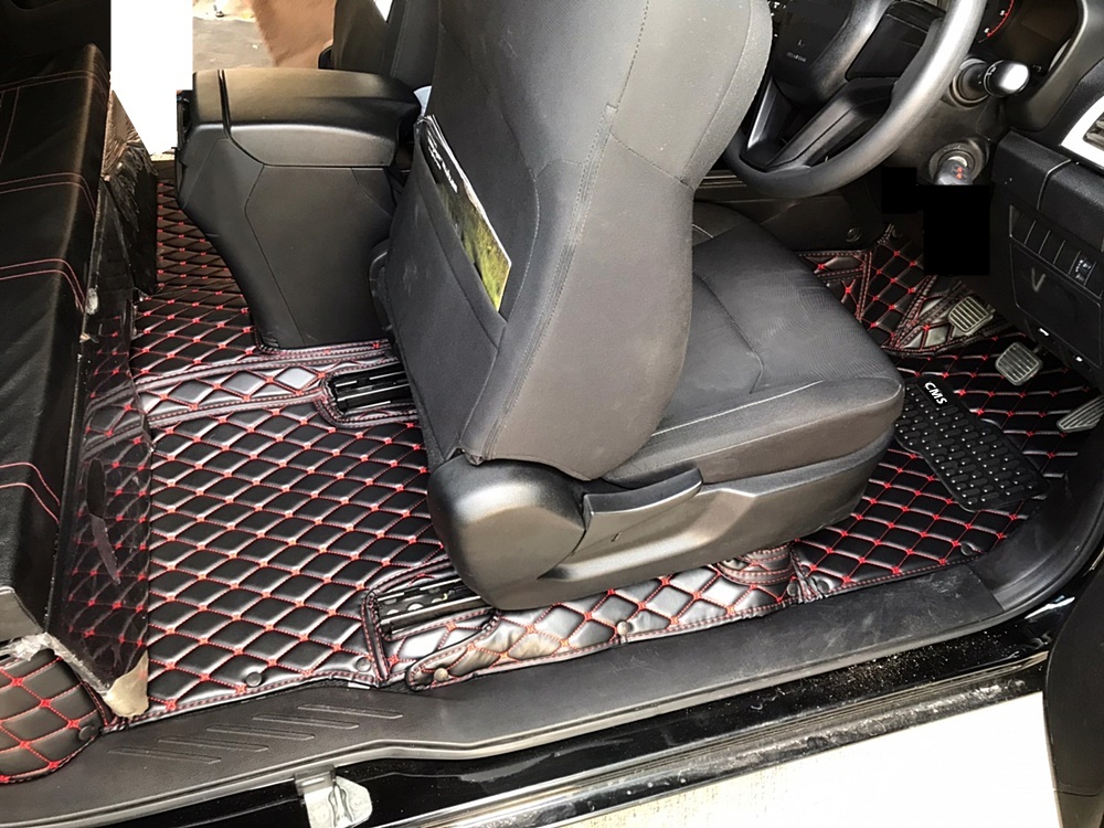 พรมรถยนต์6D MAZDA BT-50 CAB 2021 พรม6D CM เข้ารูป เต็มคัน