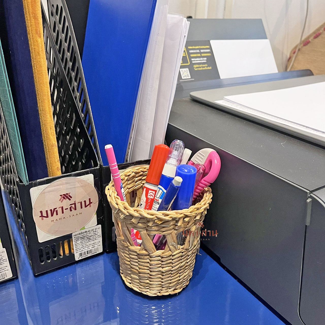 กล่องใส่ปากกา กล่องกก กระบอกสาน ที่ใส่ช้อน💟