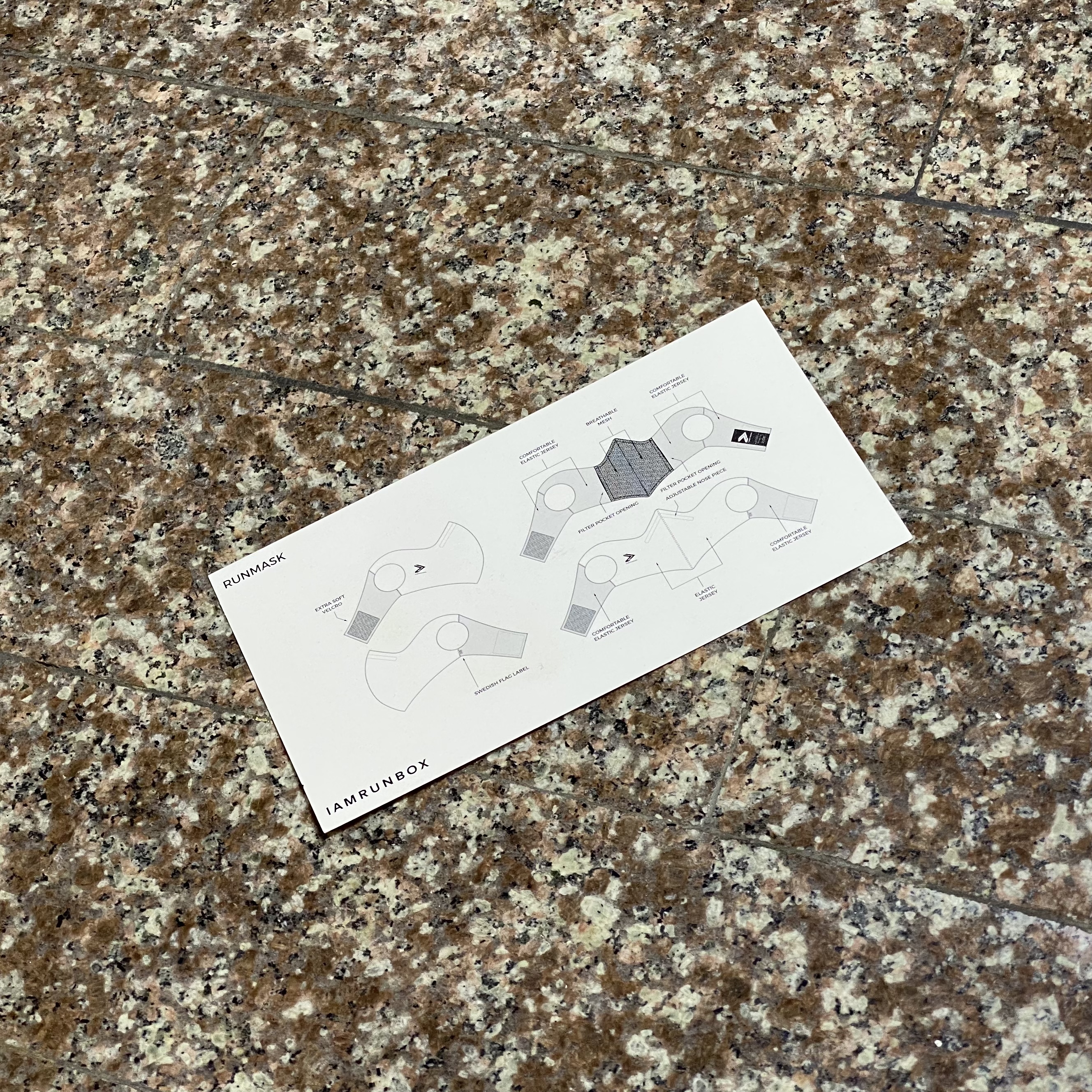 หน้ากาก วิ่ง Iamrunbox The RunMask [มีแผ่นกรองPM2.5]