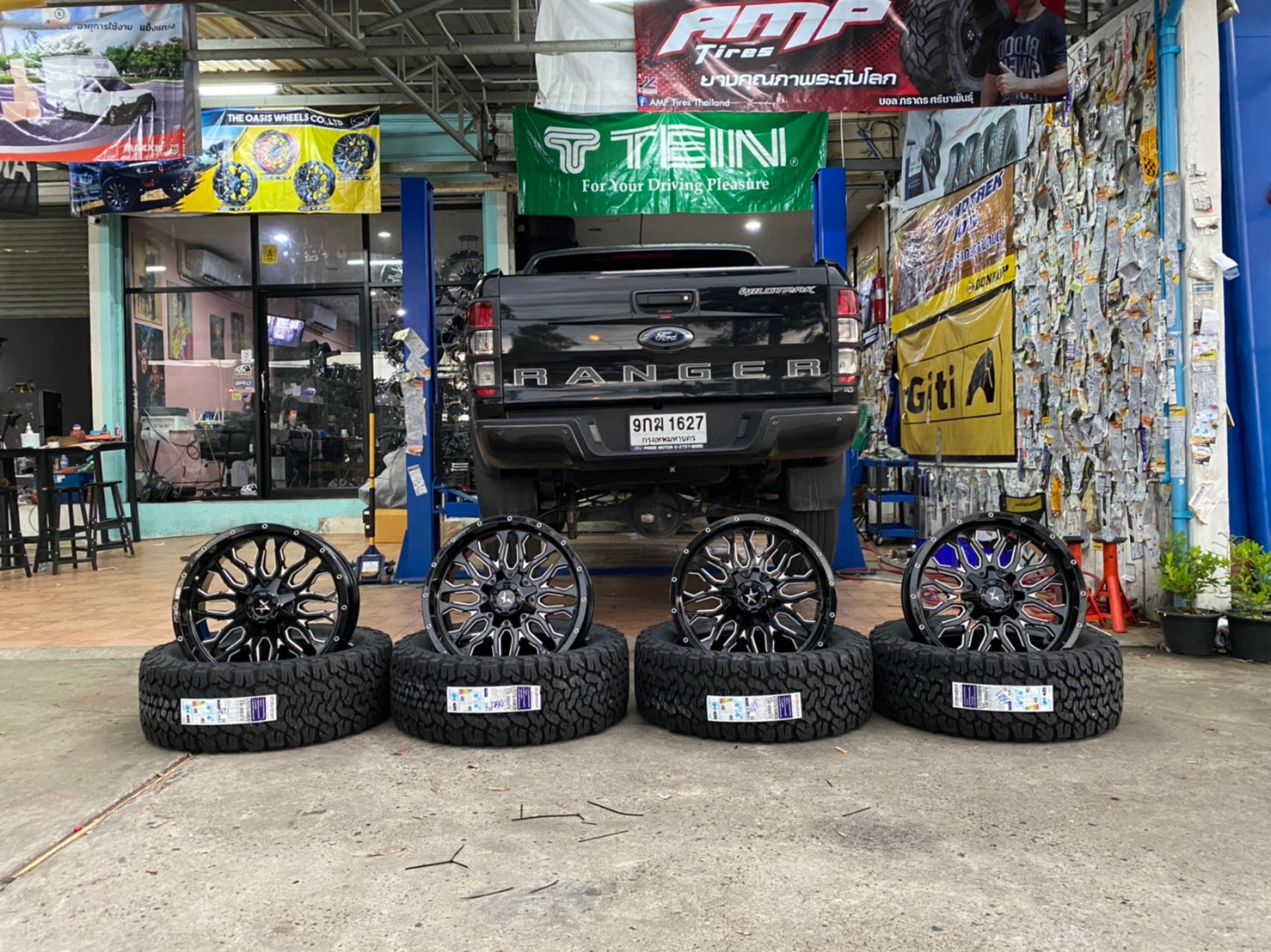 FORD จัดทรงเมกา ที่ STEP9 STEPนี้ไม่ต้องยก