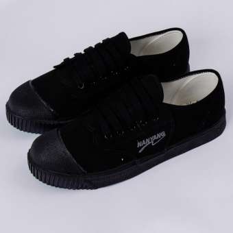 Nanyang 205-S รองเท้าผ้าใบนักเรียนนันยาง สีดำ (Black)