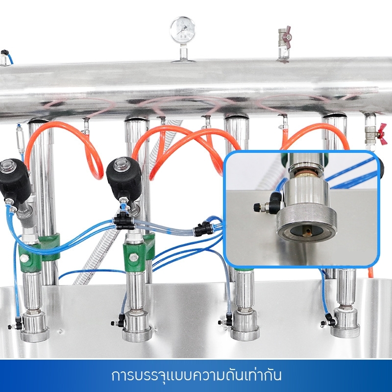 เครื่องผสมและบรรจุเครื่องดื่มด้วยระบบ CO2 รุ่น DMC