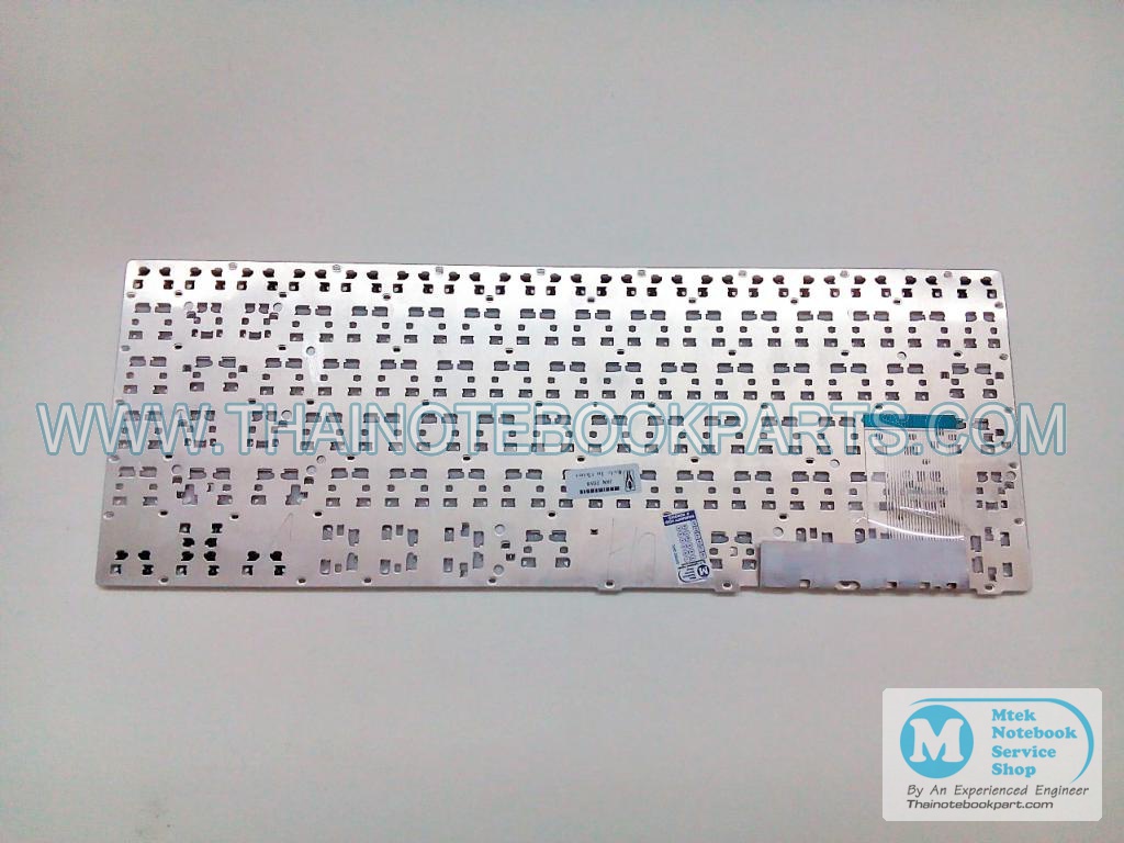 MT07275 คีย์บอร์ดโน๊ตบุ๊ค SAMSUNG 370R4E NP450R4V NP370R4E SG-58630-XUA Keyboard Notebook (สินค้าใหม่ สีขาว-ไทย) 1