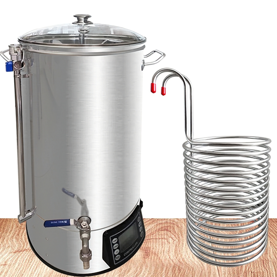 16646 YANTAI-07 หม้อต้มไฟฟ้า สำหรับทำเบียร์ ขนาด 70 L / 25-100℃