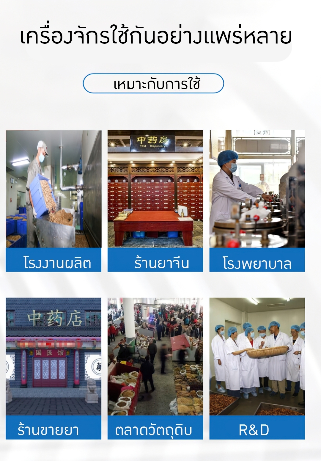 เครื่องสับ-ตัด สมุนไพร ยาจีน พริก กระเทียม ผัก รุ่น QYJ-200/300