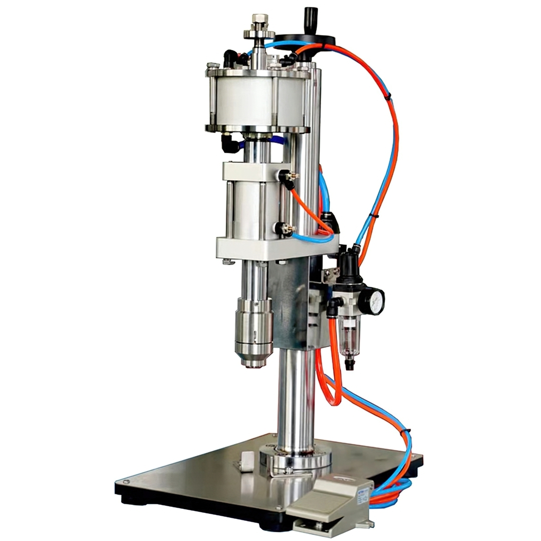 14745 JH-QGTF เครื่องปิดฝา ปิดวาล์ว หัวสเปรย์อัดแก๊ซ ปิดกระป๋องหัวสเปรย์