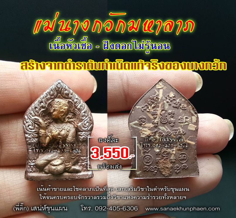 แม่นางกวัก-หัวเชื้อฝังดอกไม่รู้นอน
