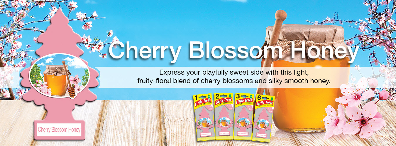 Little Trees กลิ่น Cherry Blossom Honey (ซากุระผสมน้ำผึ่ง)