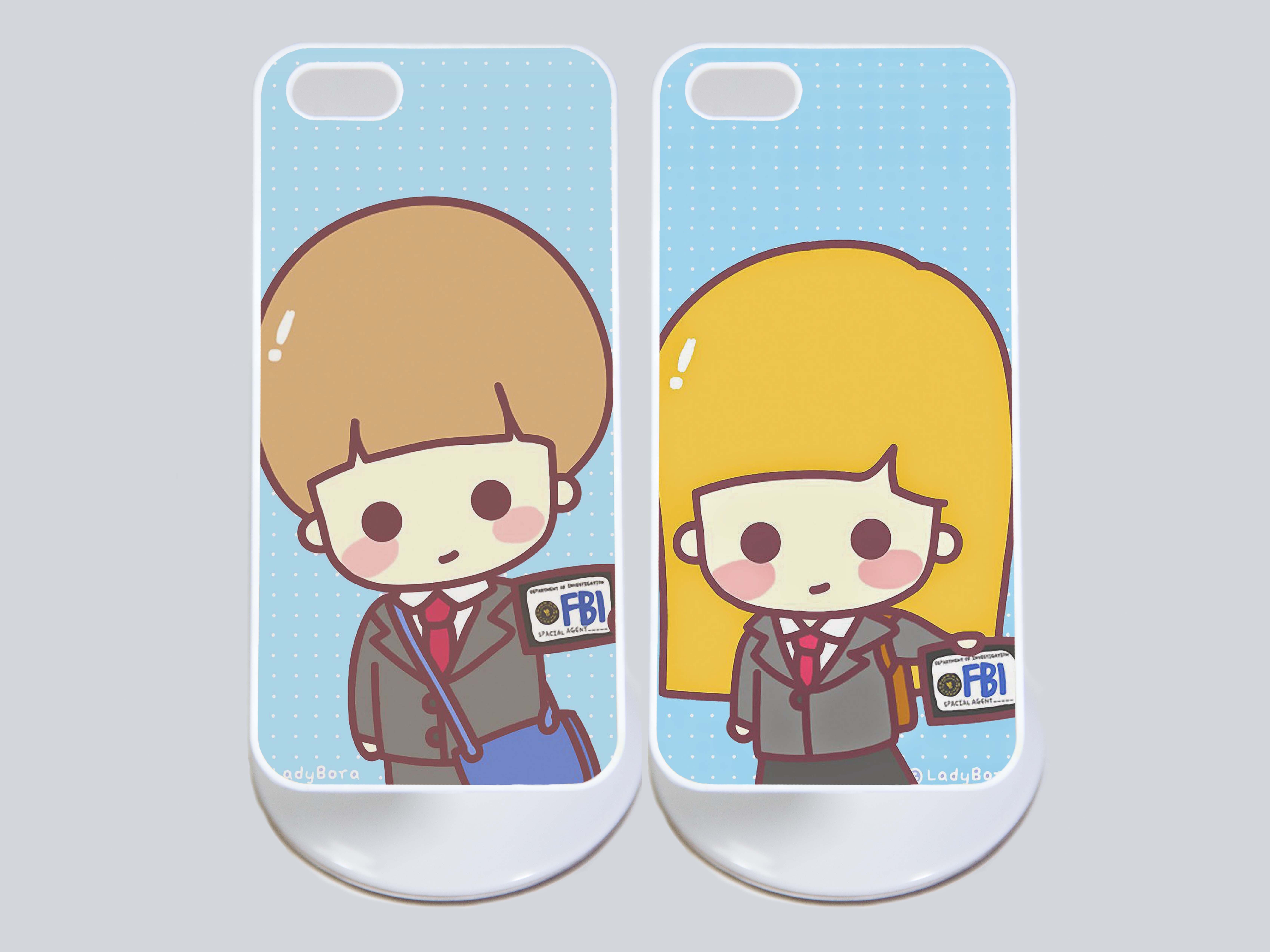 เคสสั่งทำ - ลายคู่ ลายการ์ตูน