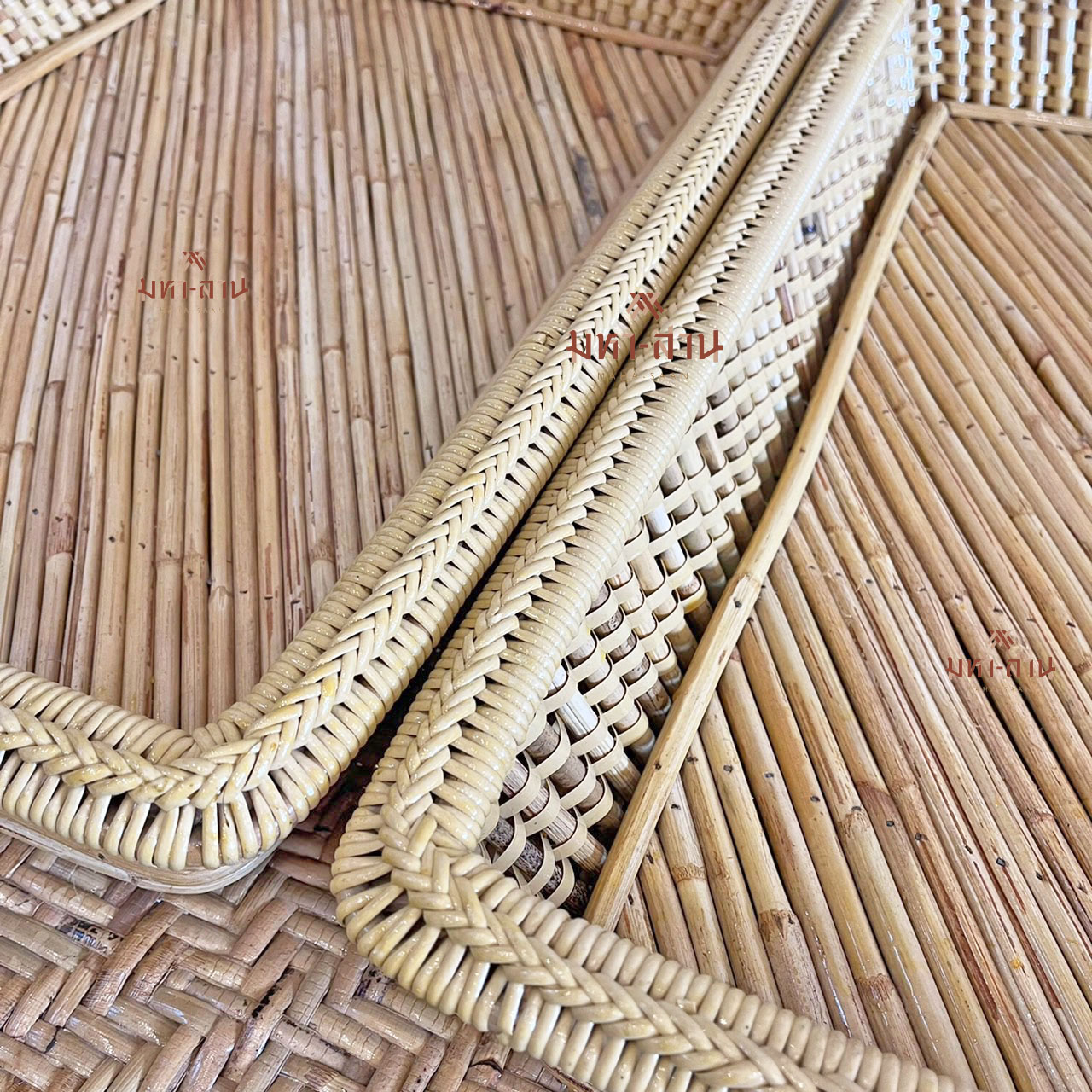 โตกหวาย โตกไม่มีขา ถาดอาหาร ถาดโรงแรม สปา