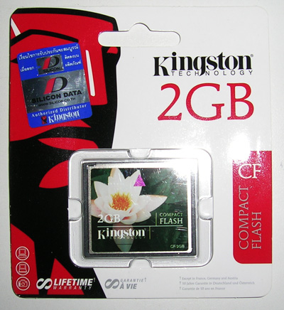 KINGSTON - CF Card 2GB 25X Compact Flash Card