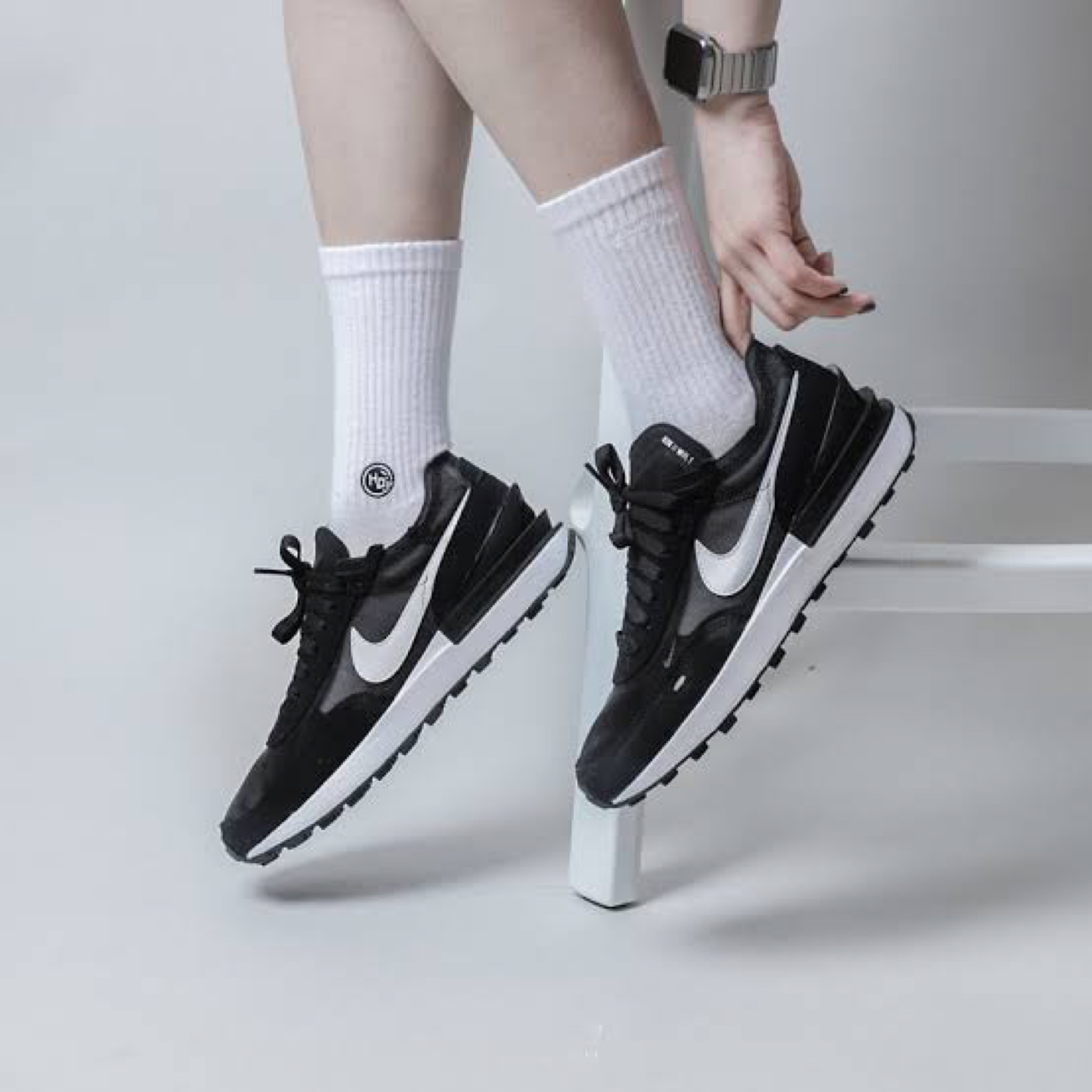 รองเท้า Nike Waffle One ‘Black’ (W6/6.5US)