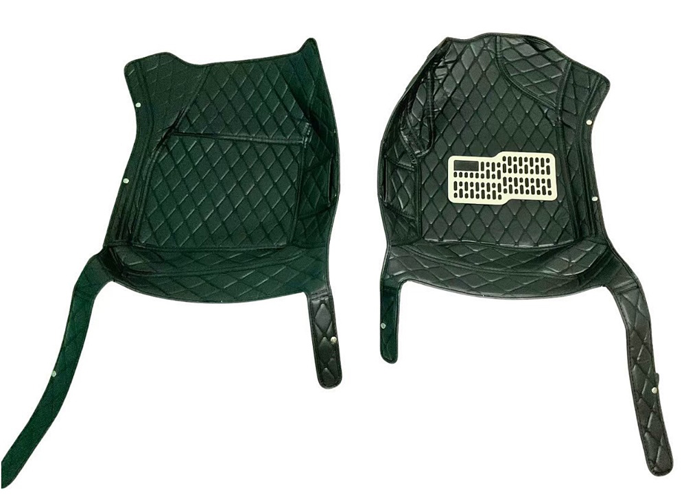 LANDROVER RANGEROVER EVOQUE ปี2012-19 พรม6D แลนด์โรเวอร์ อีโวค สีดำด้ายดำ เข้ารูป เต็มคัน 6ชิ้น