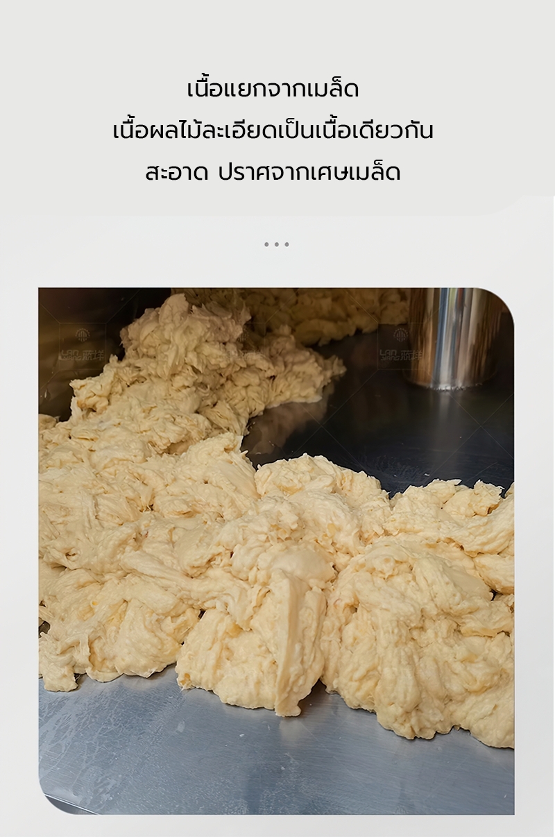 19248 เครื่องปอกเนื้อทุเรียน Durian Flesh Separator Machine