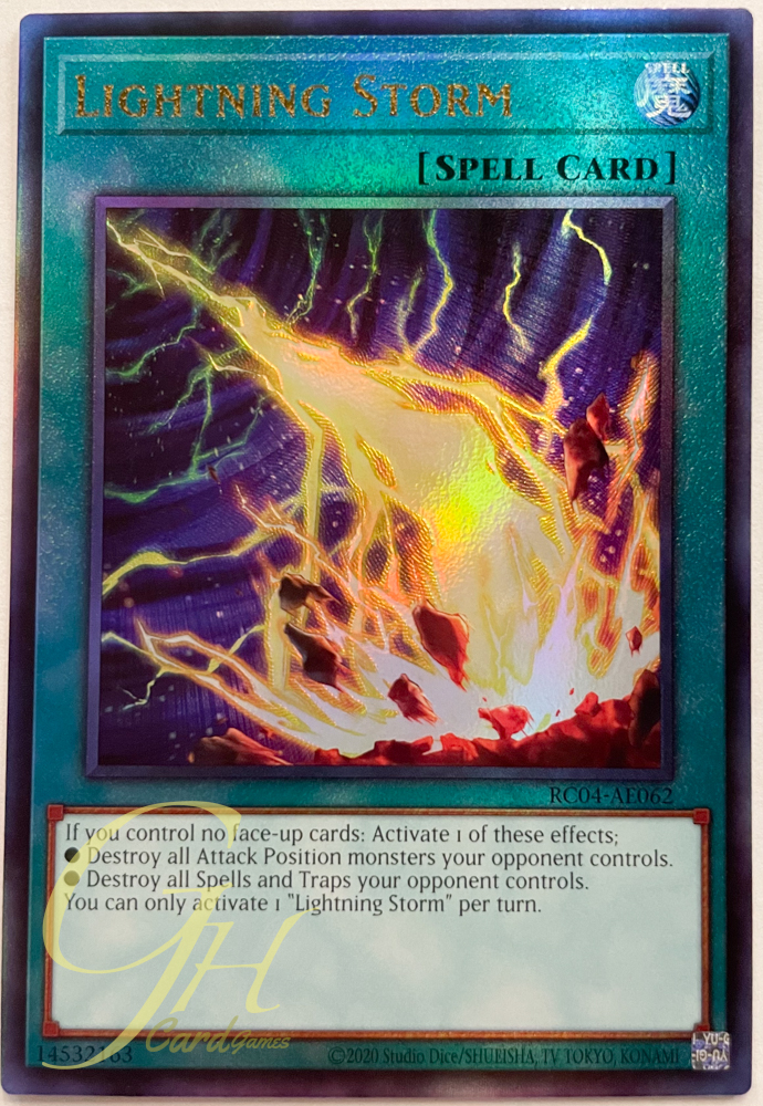 Yugioh [RC04-AE062] Lightning Storm (Ultimate Rare)