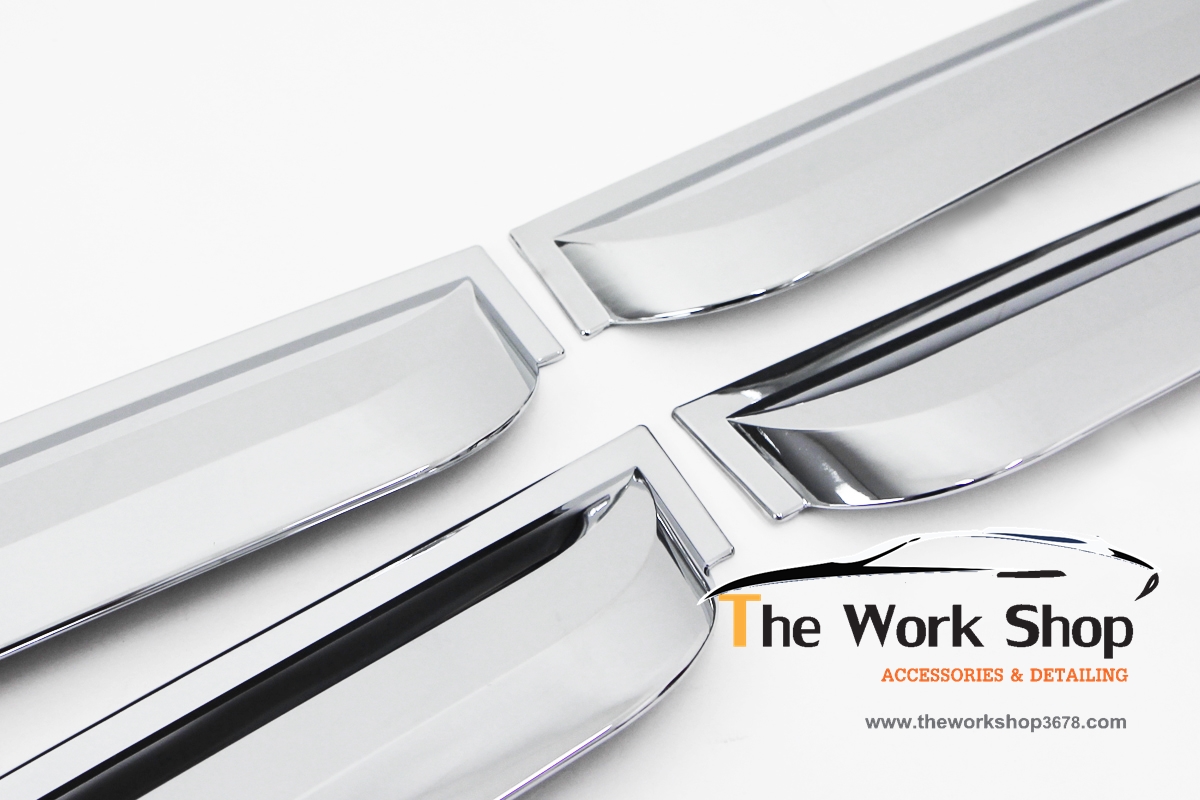 Chrome Door Visor for Carnival ( กันสาดแบบโครเมี่ยม )