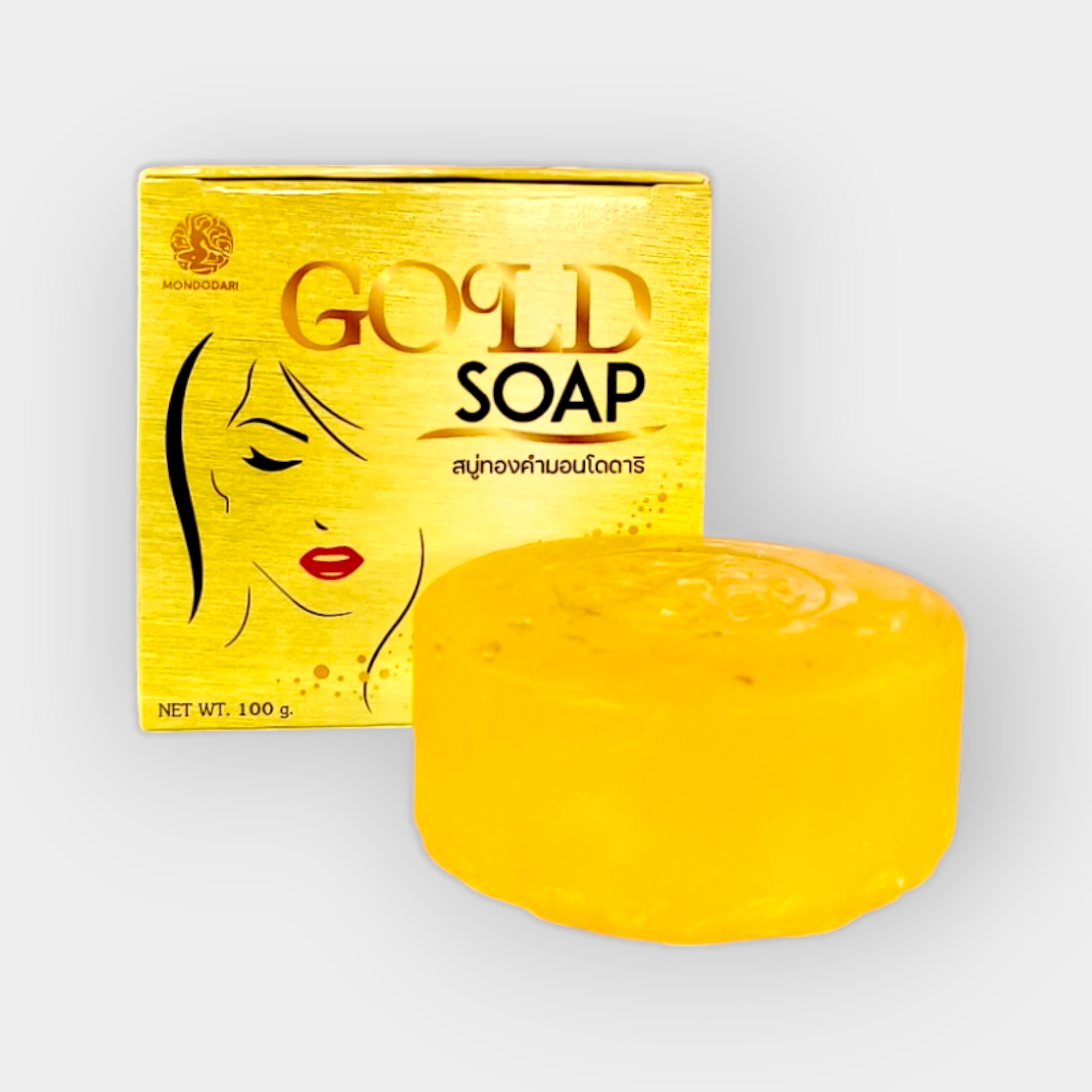 MONDODARI GOLD SOAP – สบู่ทองคำบำรุงผิวหน้า