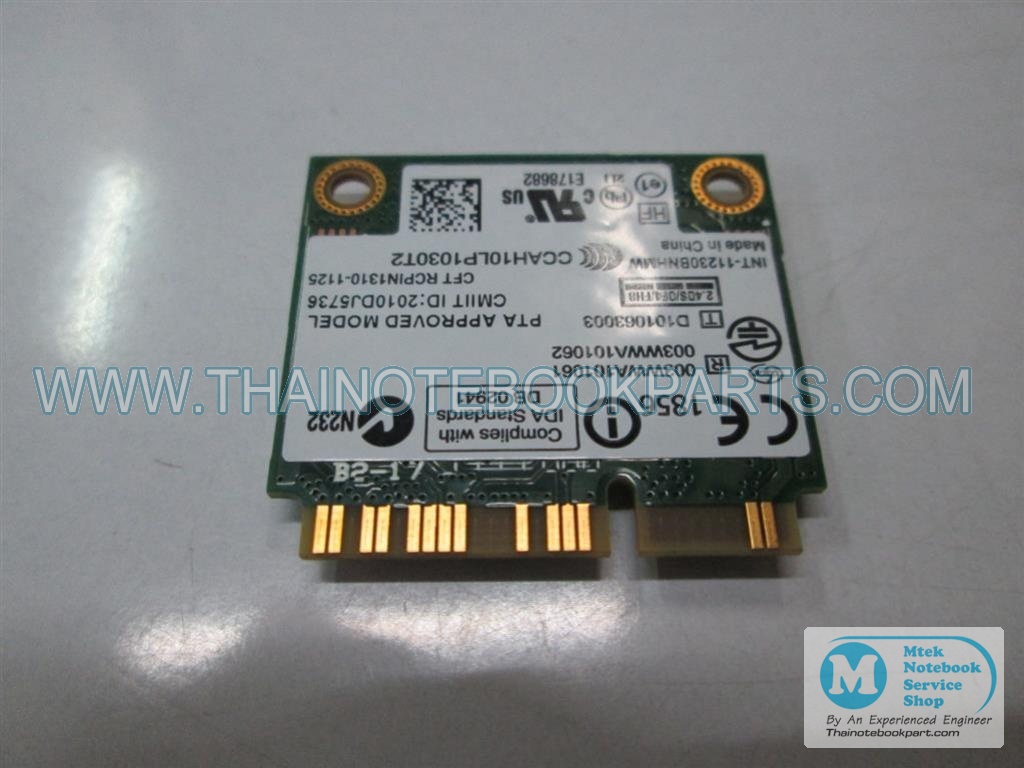 MT05337 การ์ดไวเลสโน้ตบุ๊ค Samsung NP300 - Intel Centrino Wireless N130 Mini PCIe 130BNHMW Notebook Wireless Card (มือสอง) 2