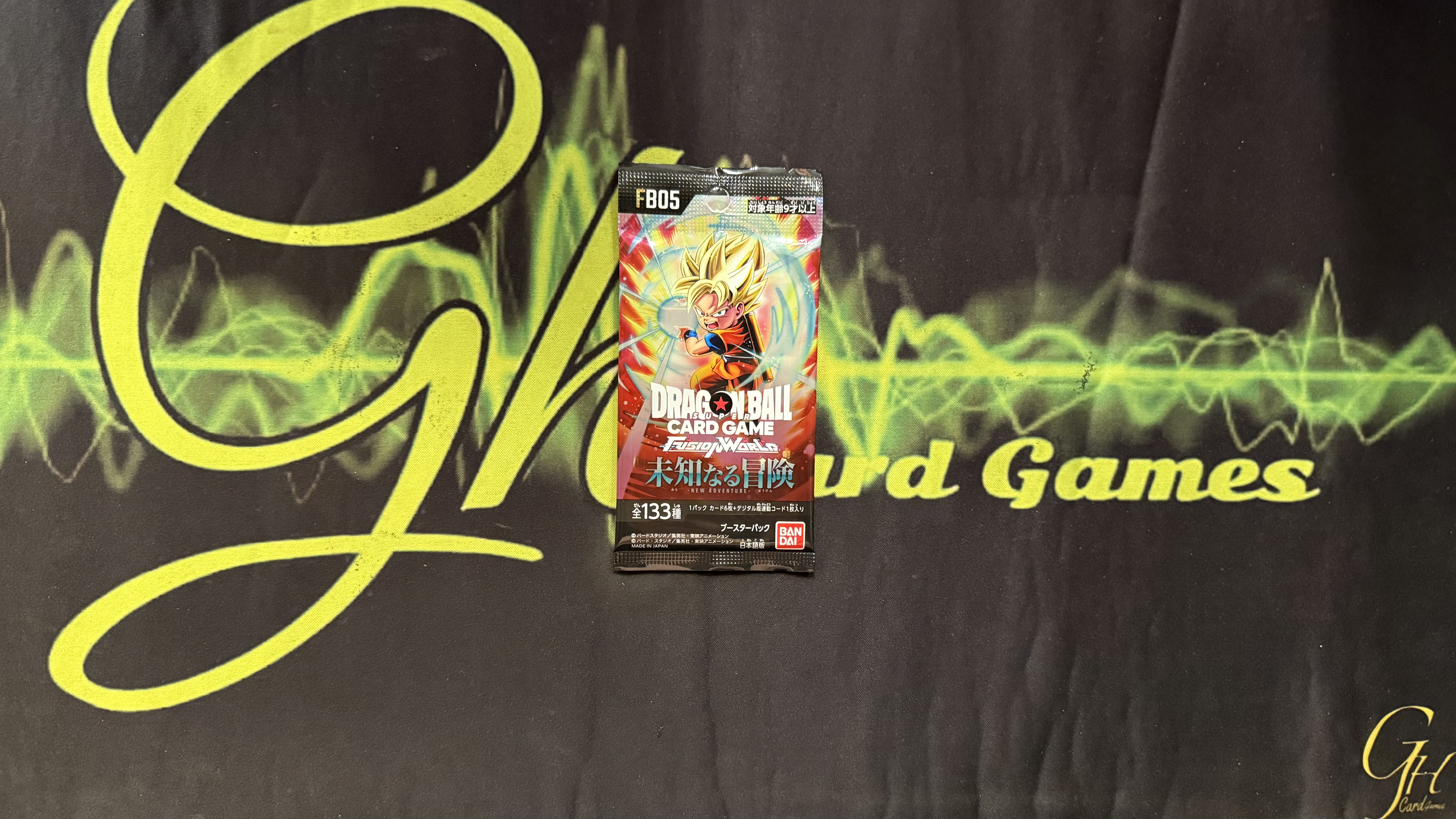 Dragon Ball Card Game [FB-05] DragonBall Booster Pack NEW ADVENTURE (Sealed Pack) แบบ 1 ซอง