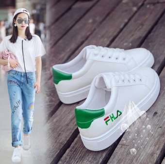 Chafferer Shop รองเท้าผ้าใบผู้หญิง รองเท้าแฟชั่นสไตล์เกาหลี FASHION เท่ห์ NO.A026