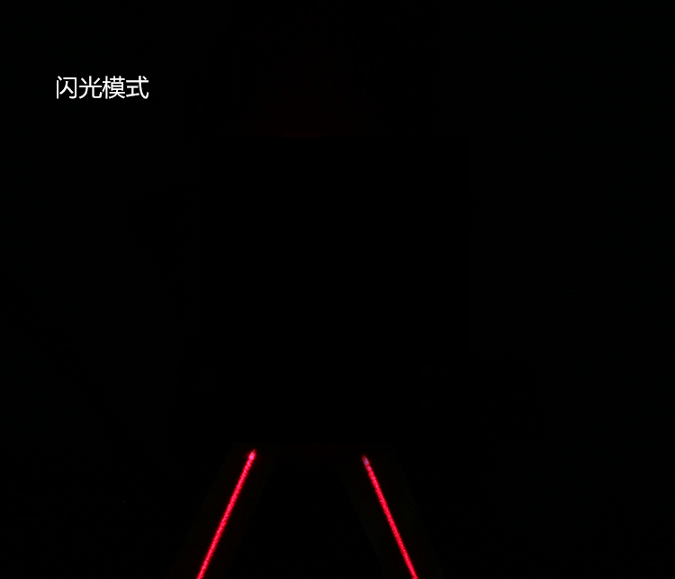 ไฟท้ายจักรยาน Laser Tail Light รุ่น DW-730