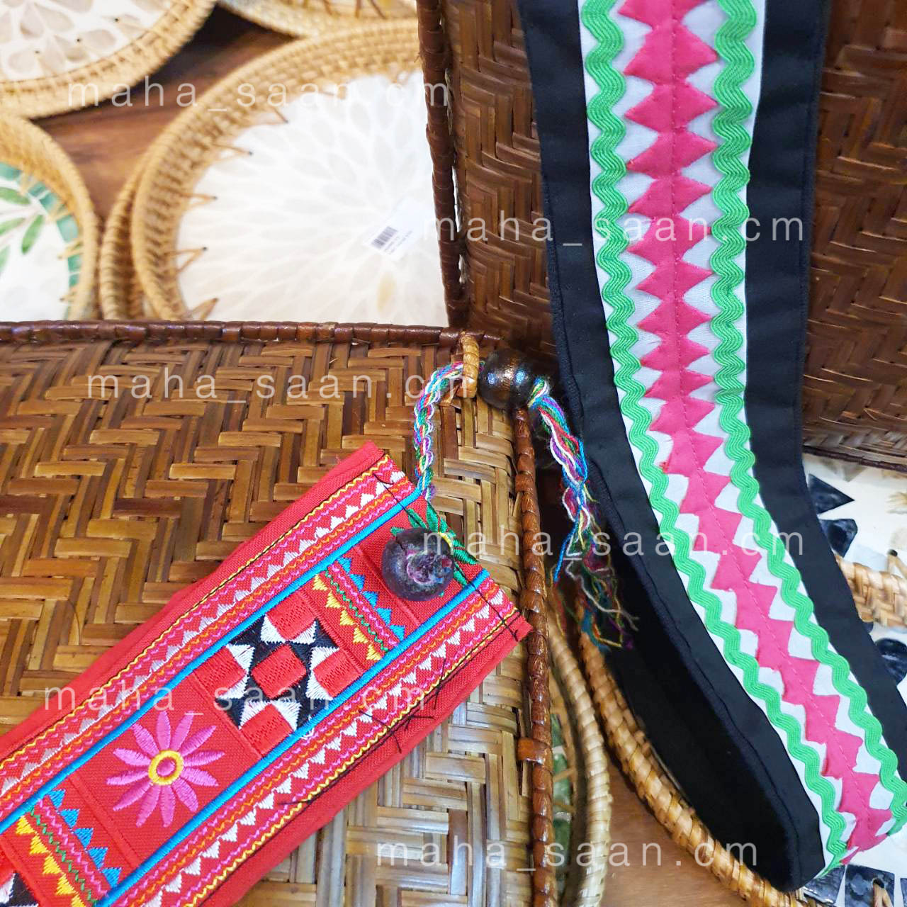 กระเป๋าเป้สานไม้ไผ่ สะพายหลัง Bamboo Backpack 🎋