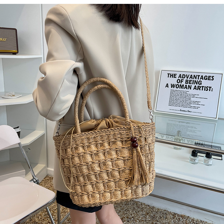 กระเป๋าสาน เกาหลี crossbody แฟชั่นผู้หญิง 🥨