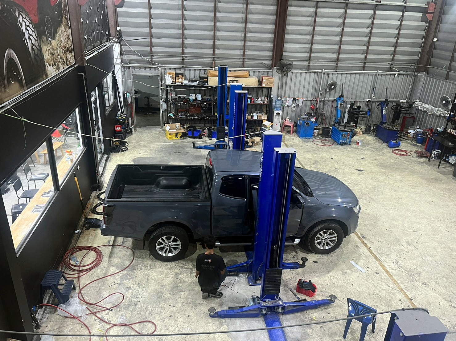 ล้อแท้ HOSTILE H113 ขอบ22 ใส่ MU-X แต่งเมกา