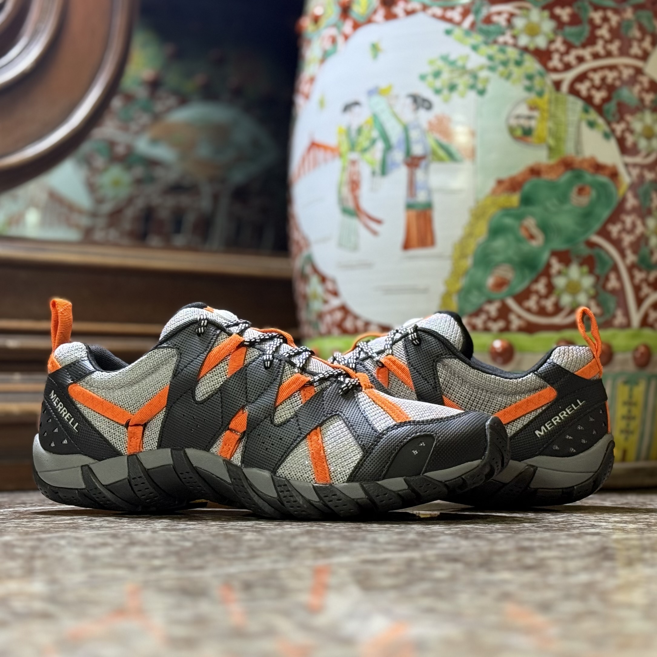 รองเท้าวิ่งเทรล Merrell WaterPRO Maipo 2 ‘Black/Papaya’ (M9/11US)