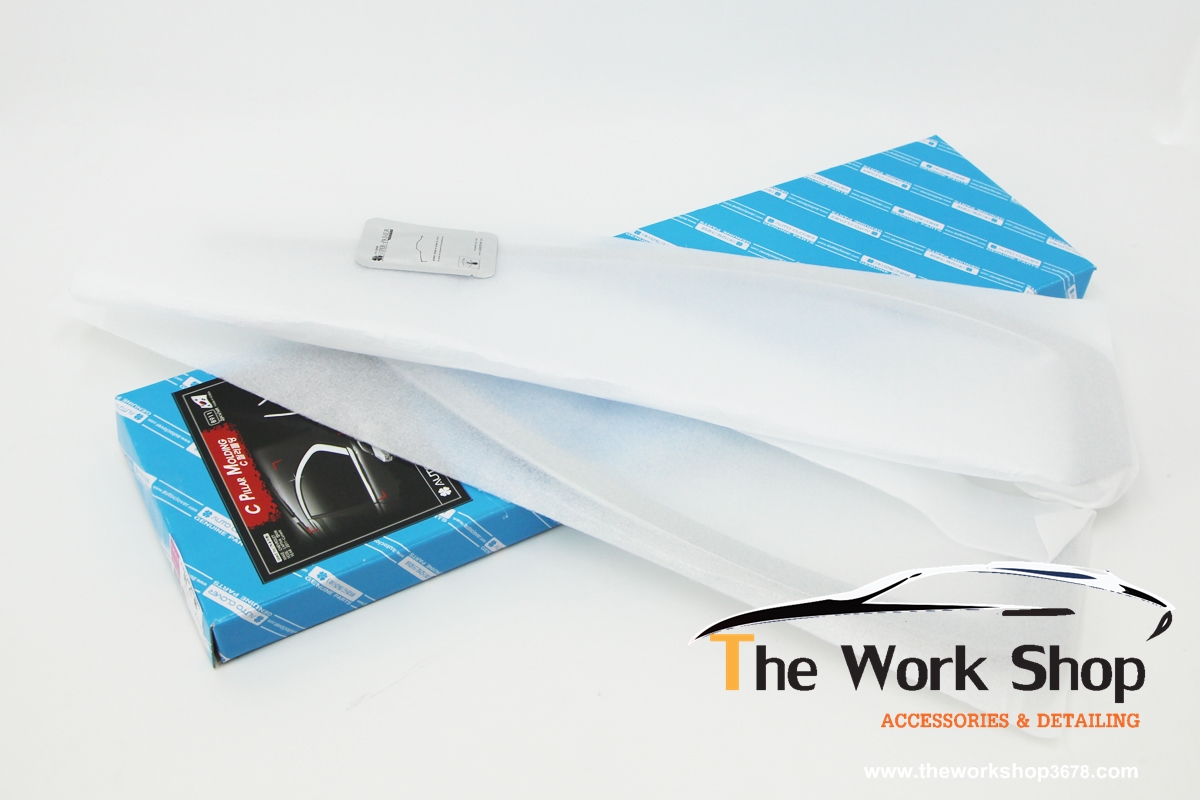 C Pillar Molding for Captiva ( ชุดโครเมี่ยมแต่งขอบกระจกหลัง )