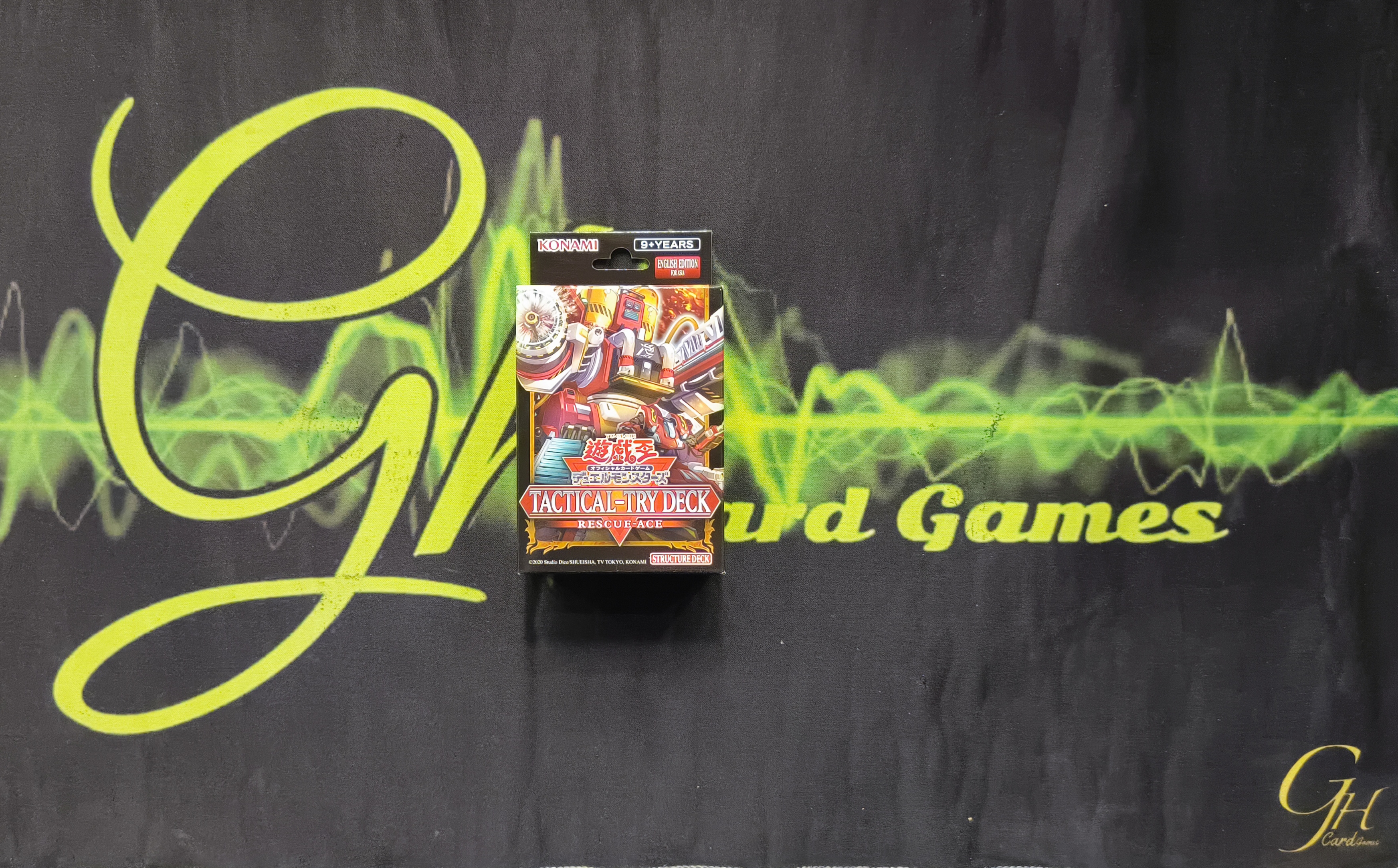 Yugioh [TTD4-AE-01BOX] Tactical-Try Deck: Super Armor Forces - R-Ace Asia English แบบ 1 กล่อง