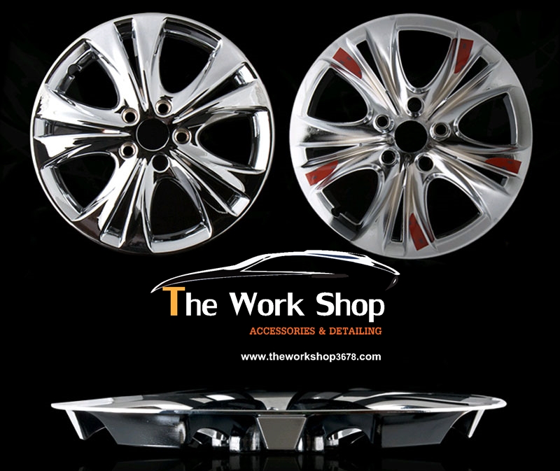 Chrome Wheel Cover for Sonata ( โครเมี่ยมครอบล้อแม็ก )